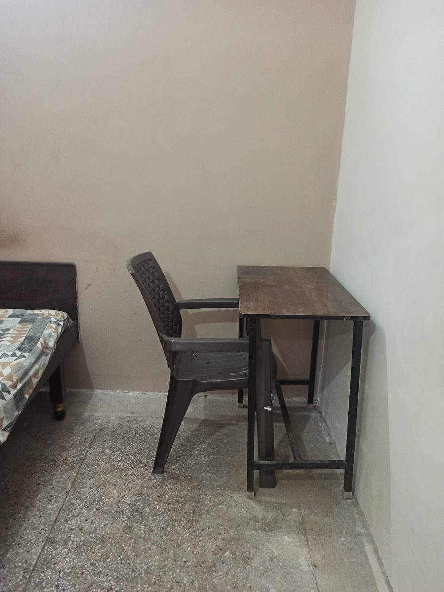 Study table and comfortable chair